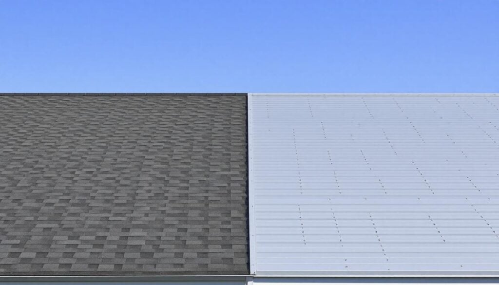 Compare asphalt shingle roofing vs metal roofing costs, durability, and energy efficiency for Louisiana homes. Make the right choice today.