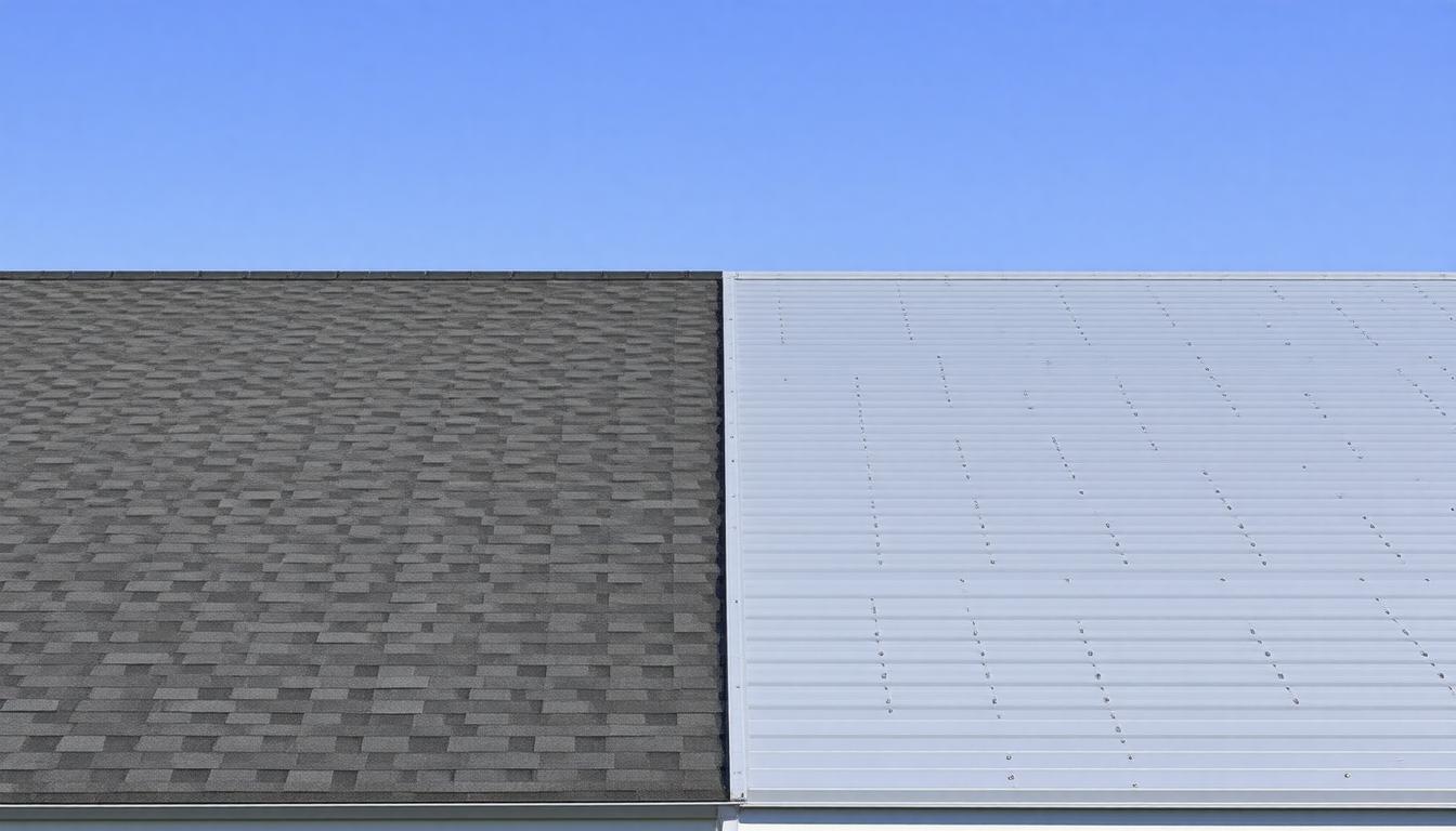 Compare asphalt shingle roofing vs metal roofing costs, durability, and energy efficiency for Louisiana homes. Make the right choice today.